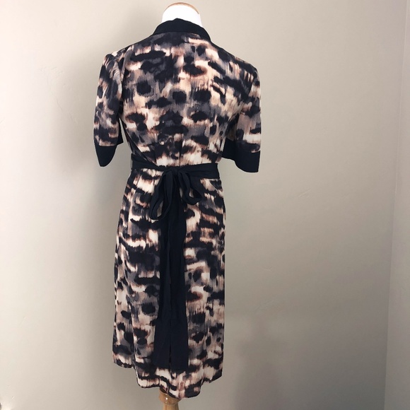 NEW | BCBGMAXAZRIA Silk Walena Wrap Dress BCBG - Picture 6 of 8
